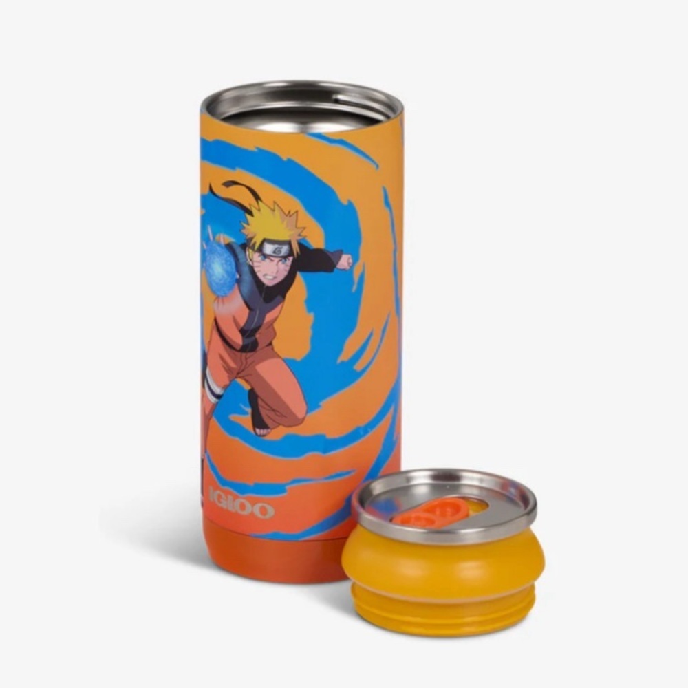 Naruto Shippuden Anime Tumbler 16 oz Stainless Steel Igloo Can NWT